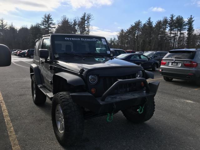 1J4FA24169L705672 - 2009 JEEP WRANGLER X BLACK photo 1