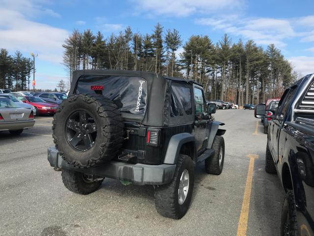 1J4FA24169L705672 - 2009 JEEP WRANGLER X BLACK photo 5