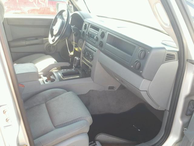 1J8HG48K37C611735 - 2007 JEEP COMMANDER ვერცხლისფერი ფოტო 5
