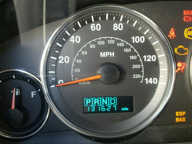 1J8HG48K37C611735 - 2007 JEEP COMMANDER ვერცხლისფერი ფოტო 8