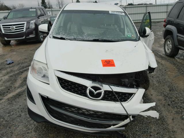 JM3TB3CV7C0340144 - 2012 MAZDA CX-9 WHITE photo 7