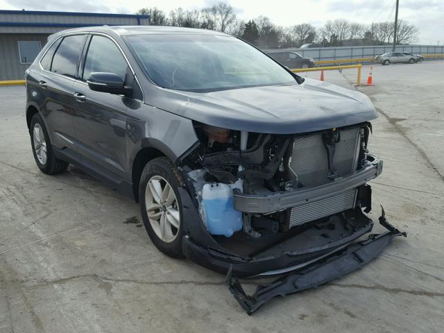 2FMPK3J91GBC39665 - 2016 FORD EDGE SEL GRAY photo 1