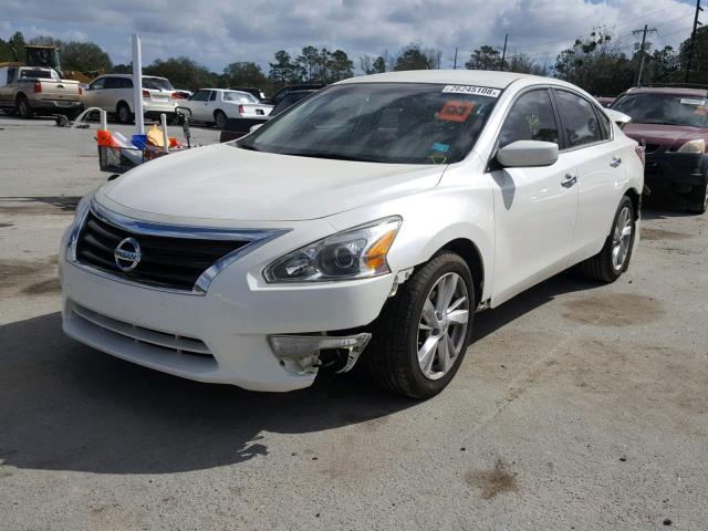 1N4AL3AP5DC271445 - 2013 NISSAN ALTIMA 2.5 WHITE photo 2