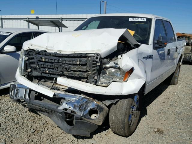 1FTEW1E86AFA60808 - 2010 FORD F150 SUPER WHITE photo 2