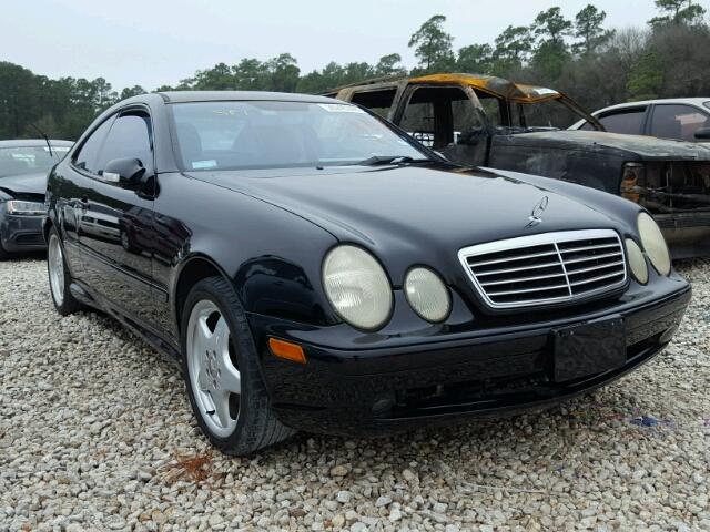 WDBLJ70G91F173240 - 2001 MERCEDES-BENZ CLK 430 BLACK photo 1