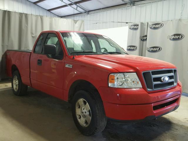 1FTRF12278KB54456 - 2008 FORD F150 RED photo 1