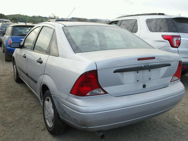 1FAFP33Z03W240531 - 2003 FORD FOCUS LX SILVER photo 3