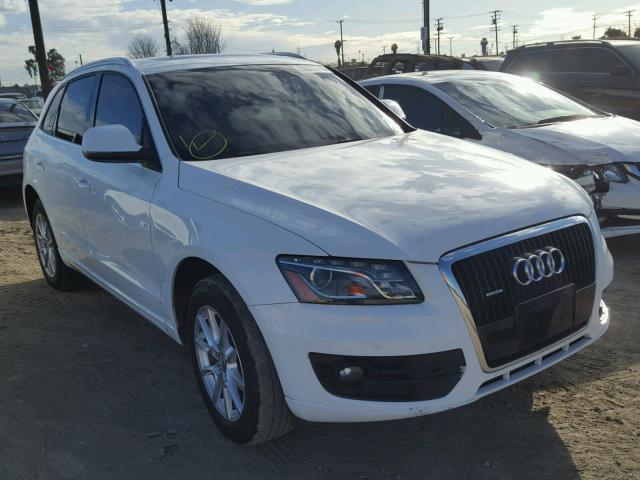 WA1LKAFP1AA041356 - 2010 AUDI Q5 PREMIUM WHITE photo 1