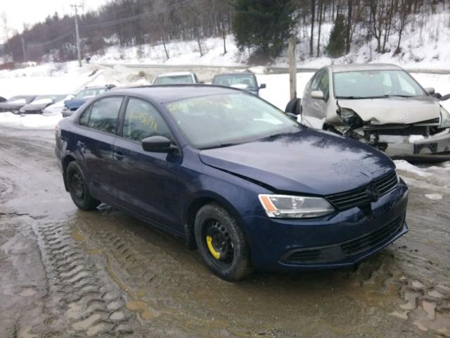 3VW2K7AJ9CM382188 - 2012 VOLKSWAGEN JETTA BASE 蓝色 照片 1