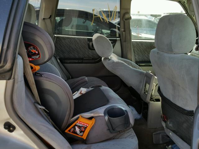 JF1SF6556XH741804 - 1999 SUBARU FORESTER S SILVER photo 6