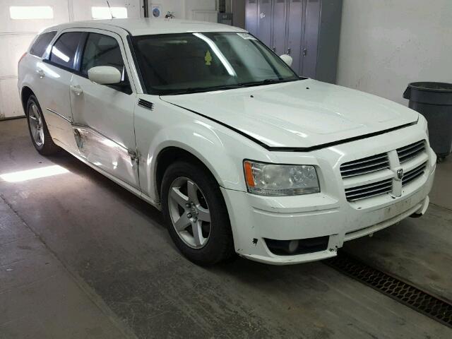 2D4FV37V58H188068 - 2008 DODGE MAGNUM SXT WHITE photo 1