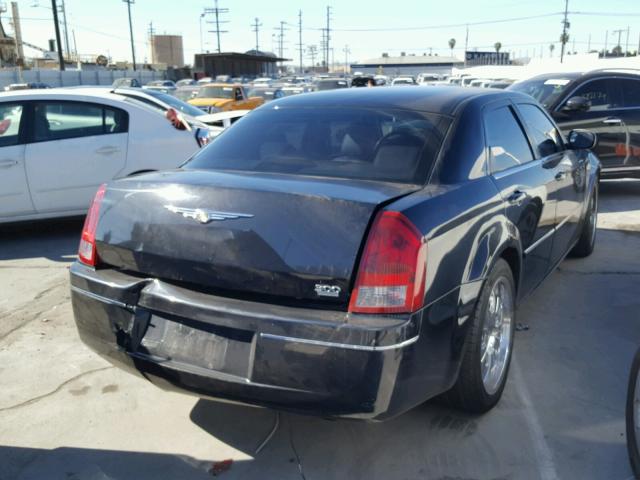 2C3KA53G96H115443 - 2006 CHRYSLER 300 TOURIN BLACK photo 4