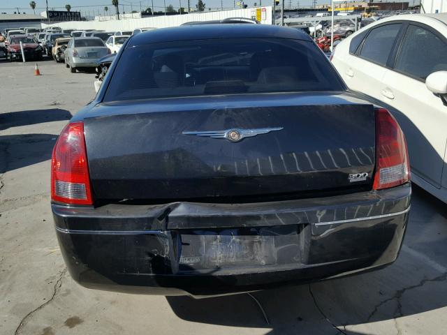 2C3KA53G96H115443 - 2006 CHRYSLER 300 TOURIN BLACK photo 9