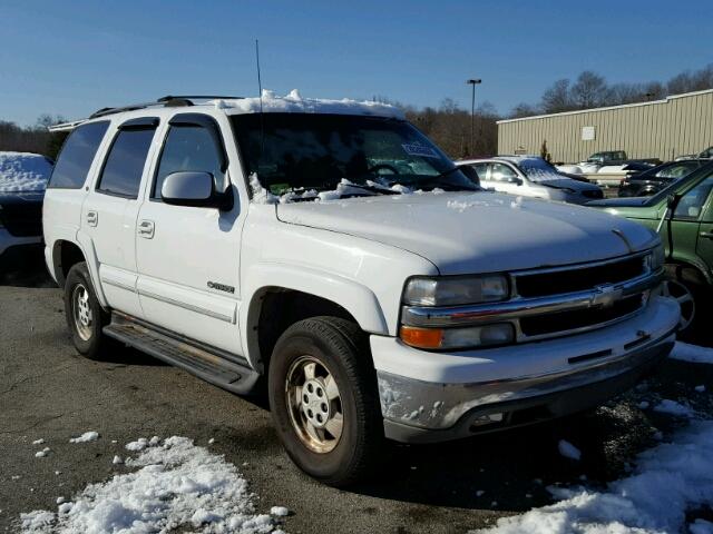 1GNEK13Z72J173857 - 2002 CHEVROLET TAHOE K150 WHITE photo 1