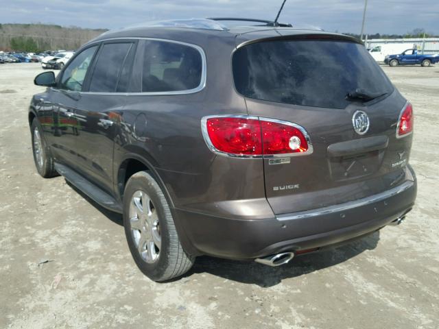 5GAER23D99J114903 - 2009 BUICK ENCLAVE CX BROWN photo 3