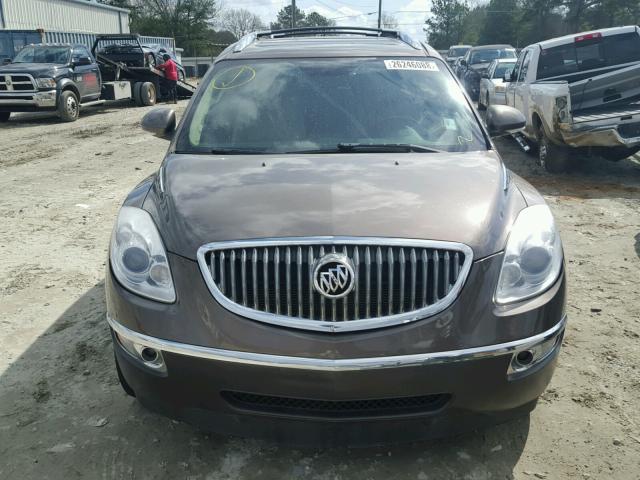 5GAER23D99J114903 - 2009 BUICK ENCLAVE CX BROWN photo 9