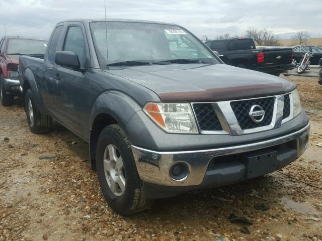 1N6AD06U95C438960 - 2005 NISSAN FRONTIER K GRAY photo 1