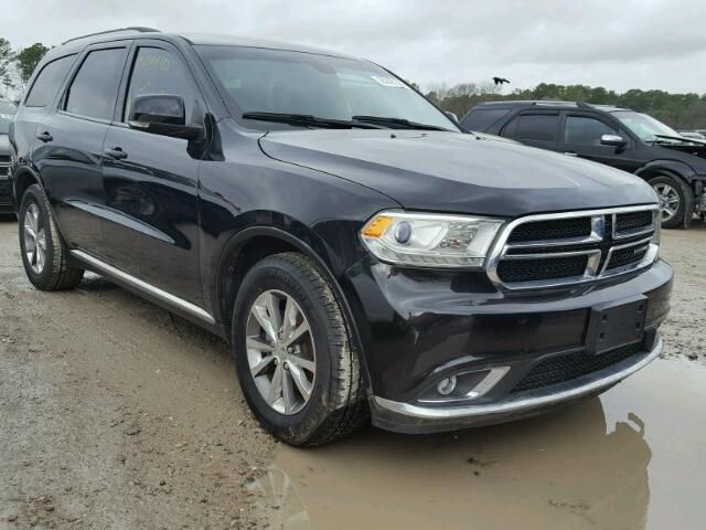 1C4RDHDG1FC742982 - 2015 DODGE DURANGO LI BLACK photo 1