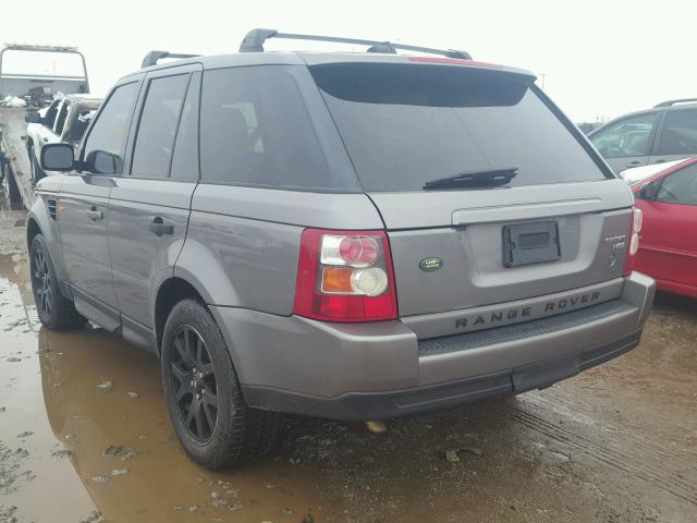 SALSK25467A988988 - 2007 LAND ROVER RANGE ROVE GRAY photo 3