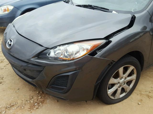 JM1BL1SF0A1255220 - 2010 MAZDA 3 I BLACK photo 9