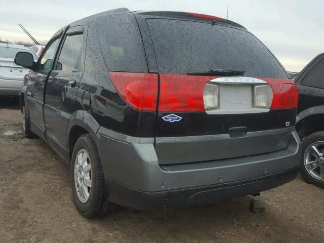 3G5DA03E32S575590 - 2002 BUICK RENDEZVOUS BLACK photo 3