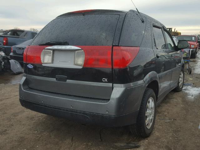 3G5DA03E32S575590 - 2002 BUICK RENDEZVOUS BLACK photo 4