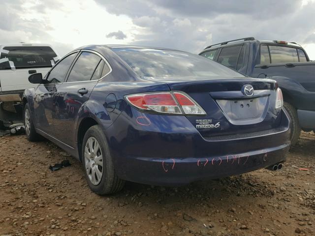 1YVHZ8BH7A5M18113 - 2010 MAZDA 6 I BLUE photo 3