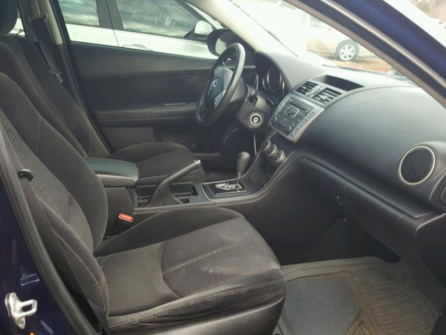 1YVHZ8BH7A5M18113 - 2010 MAZDA 6 I ლურჯი ფოტო 4