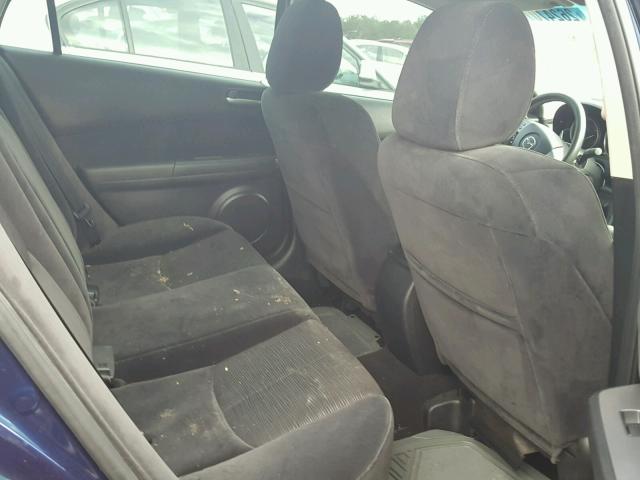 1YVHZ8BH7A5M18113 - 2010 MAZDA 6 I ლურჯი ფოტო 5