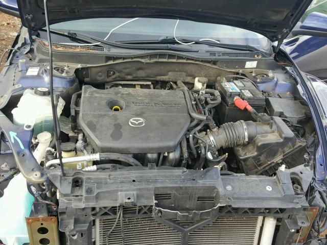 1YVHZ8BH7A5M18113 - 2010 MAZDA 6 I ლურჯი ფოტო 6