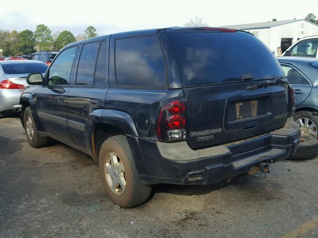 1GNDS13S632280733 - 2003 CHEVROLET TRAILBLAZE BLACK photo 3