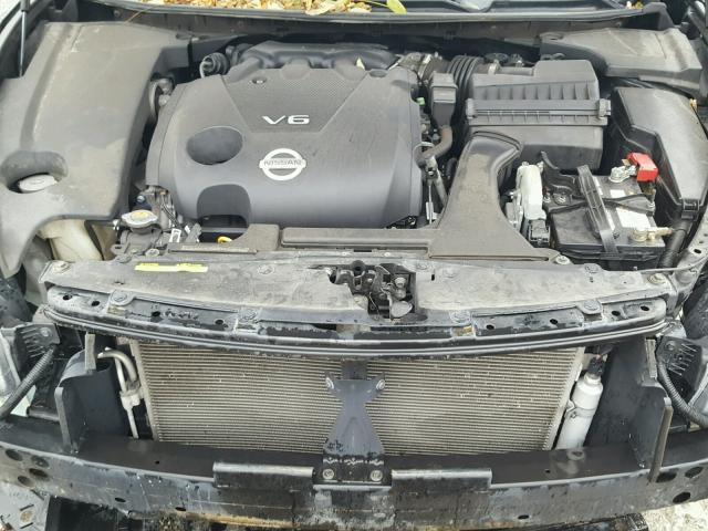 1N4AA51E59C810167 - 2009 NISSAN MAXIMA S BLACK photo 7