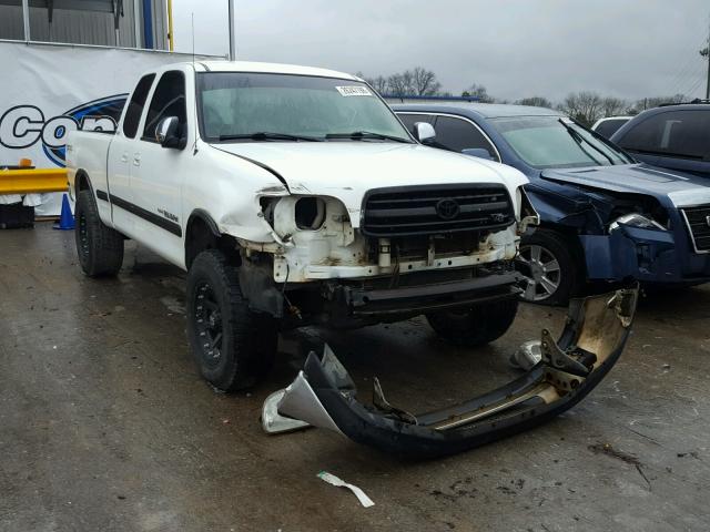 5TBBT4412YS078128 - 2000 TOYOTA TUNDRA ACC WHITE photo 1