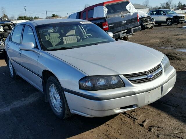 2G1WF55K3Y9101950 - 2000 CHEVROLET IMPALA SILVER photo 1