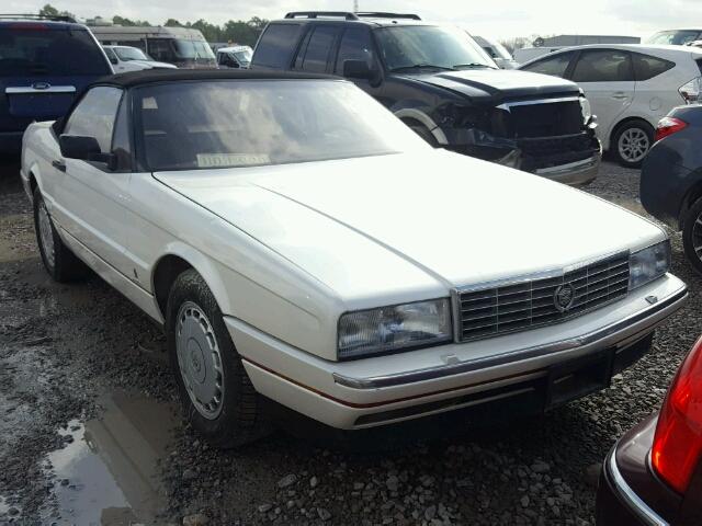 1G6VR318XKU100073 - 1989 CADILLAC ALLANTE WHITE photo 1