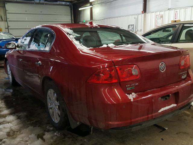 1G4HC5EMXAU113768 - 2010 BUICK LUCERNE CX RED photo 3