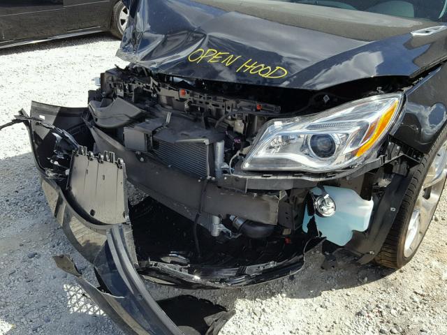 2G4GT5GXXH9161863 - 2017 BUICK REGAL GS BLACK photo 9