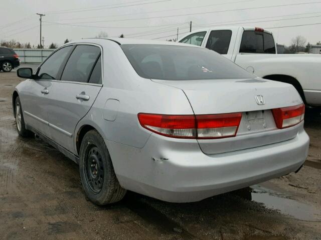 1HGCM56313A050714 - 2003 HONDA ACCORD LX SILVER photo 3