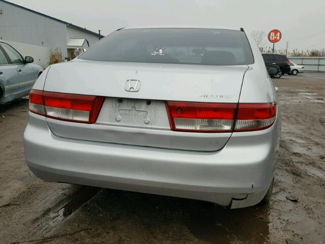 1HGCM56313A050714 - 2003 HONDA ACCORD LX SILVER photo 9