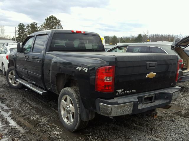 1GC1KXCG4BF243312 - 2011 CHEVROLET SILVERADO BLACK photo 3