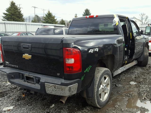 1GC1KXCG4BF243312 - 2011 CHEVROLET SILVERADO BLACK photo 4