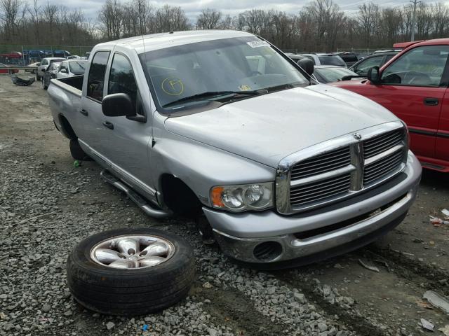 1D7HA18D24S695918 - 2004 DODGE RAM 1500 S SILVER photo 1