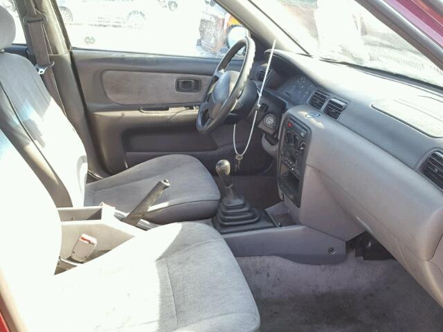 1N4AB41D4VC743134 - 1997 NISSAN SENTRA XE RED photo 5