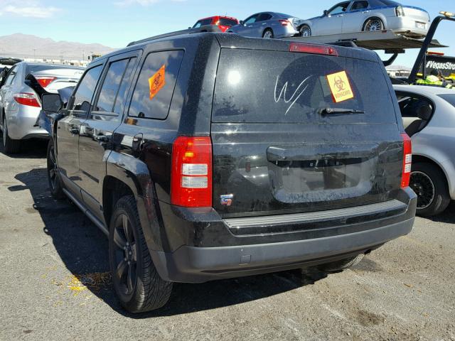 1C4NJPBA8FD377243 - 2015 JEEP PATRIOT SP BLACK photo 3