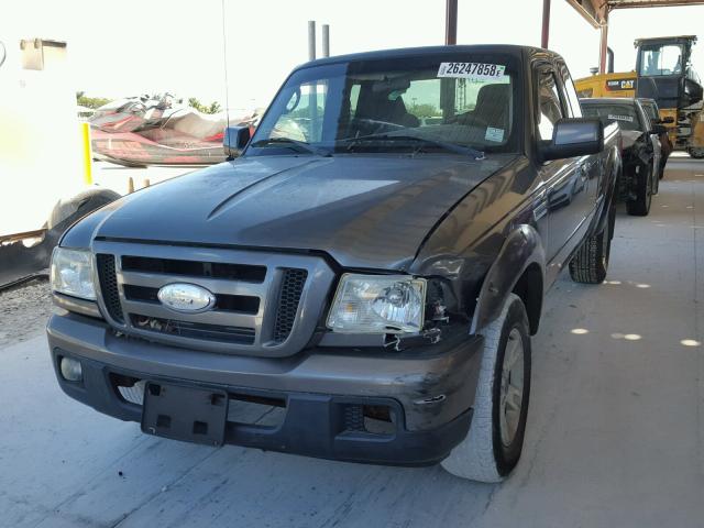 1FTYR14U36PA32100 - 2006 FORD RANGER SUP GRAY photo 2