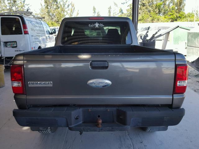 1FTYR14U36PA32100 - 2006 FORD RANGER SUP GRAY photo 6