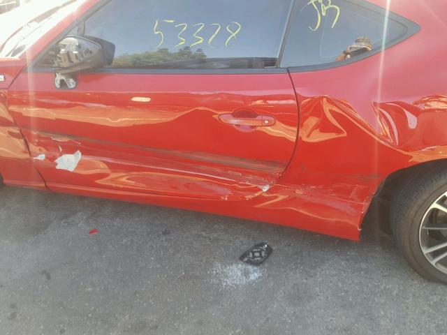 JF1ZNAA13D2731334 - 2013 TOYOTA SCION FR-S წითელი ფოტო 9