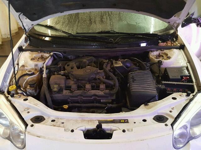 1C3EL56R74N368902 - 2004 CHRYSLER SEBRING LX WHITE photo 7