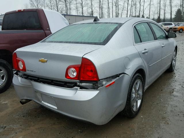 1G1ZD5E0XCF108489 - 2012 CHEVROLET MALIBU 2LT SILVER photo 4