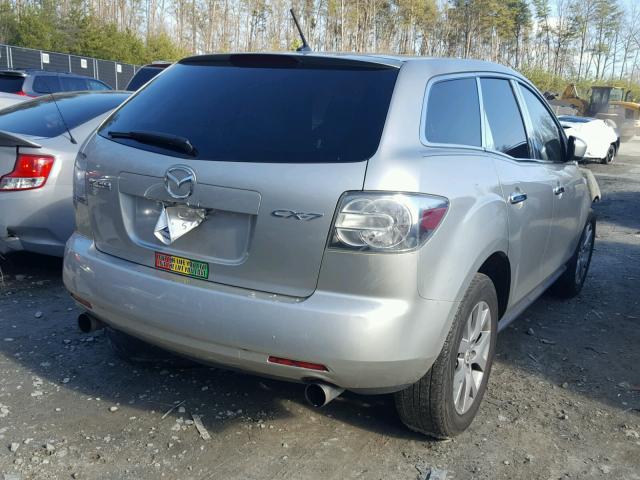 JM3ER293X70153975 - 2007 MAZDA CX-7 SILVER photo 4